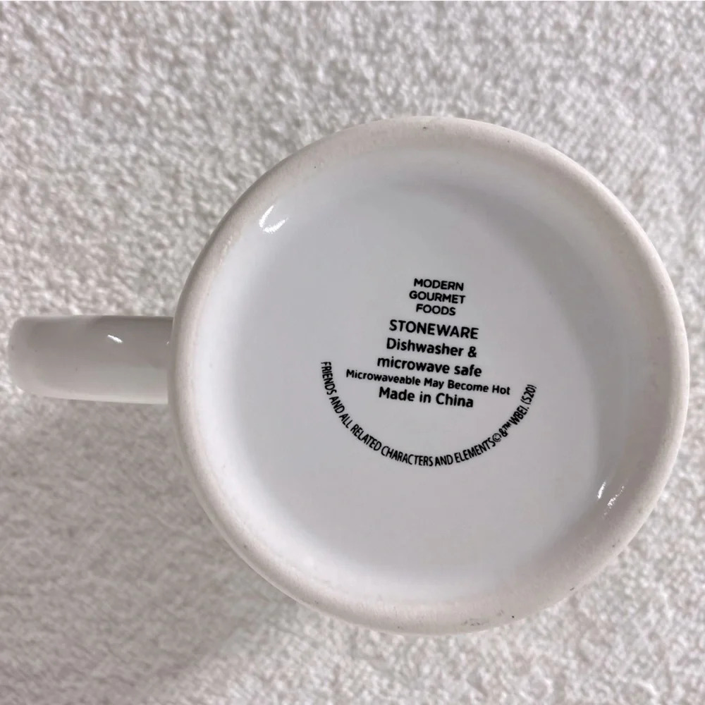 Modern Gourmet Foods Stoneware FRIENDS We Were On A Break Mug  Coffee Cup - Picture 5 of 9